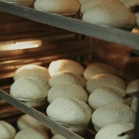 Fresh buns in our oven